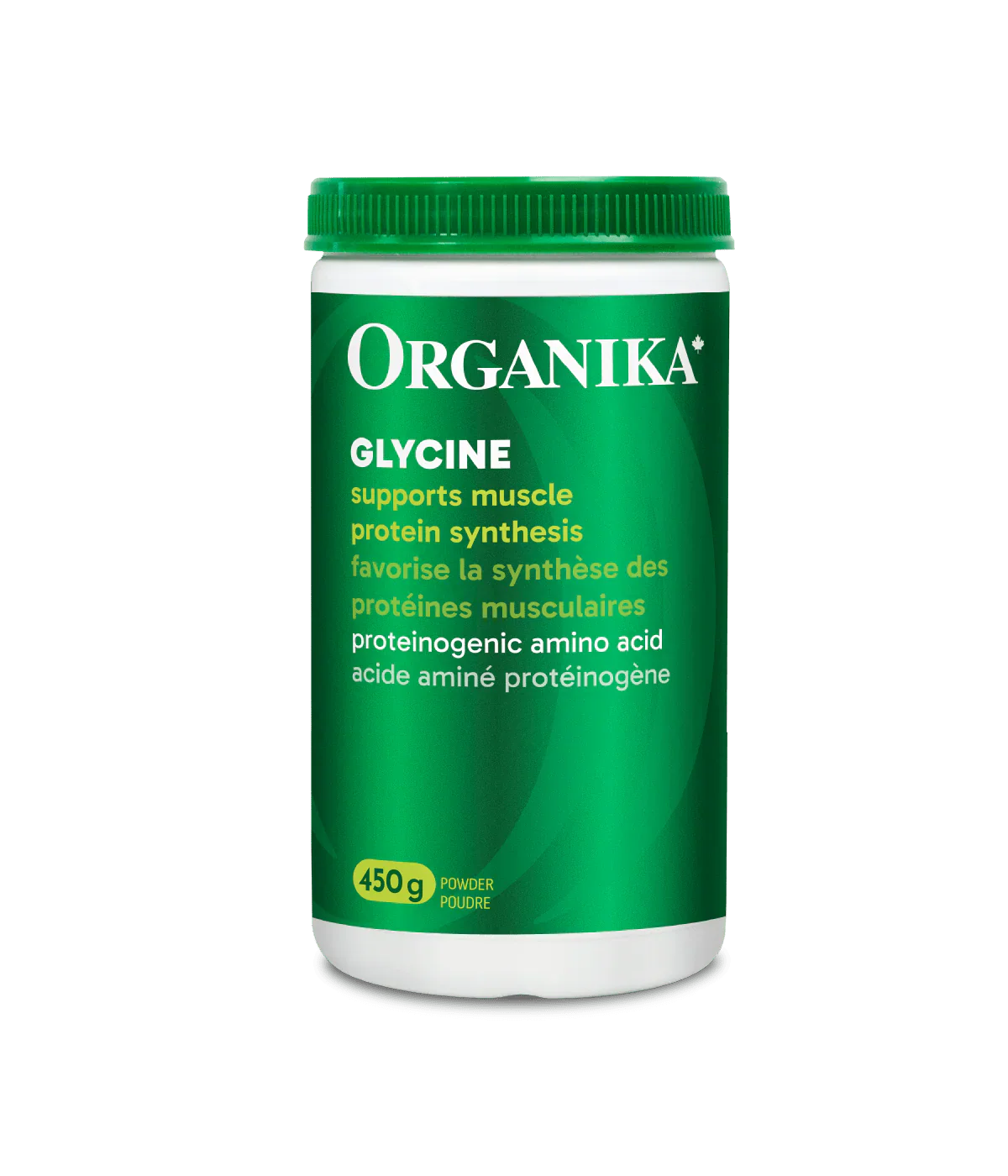 Organika Glycine Proteinogenic Amino Acid Powder Unflavoured 450g