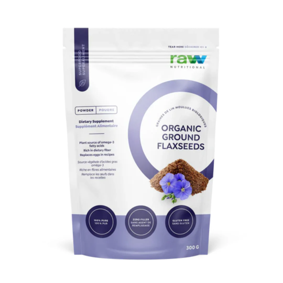 Raw Nutritional Ground Flaxseeds 300g